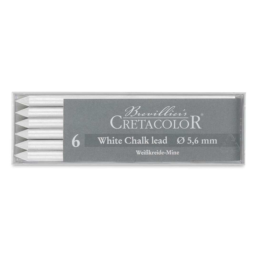 Open in modal - Cretacolor Leads - White, Box of 6