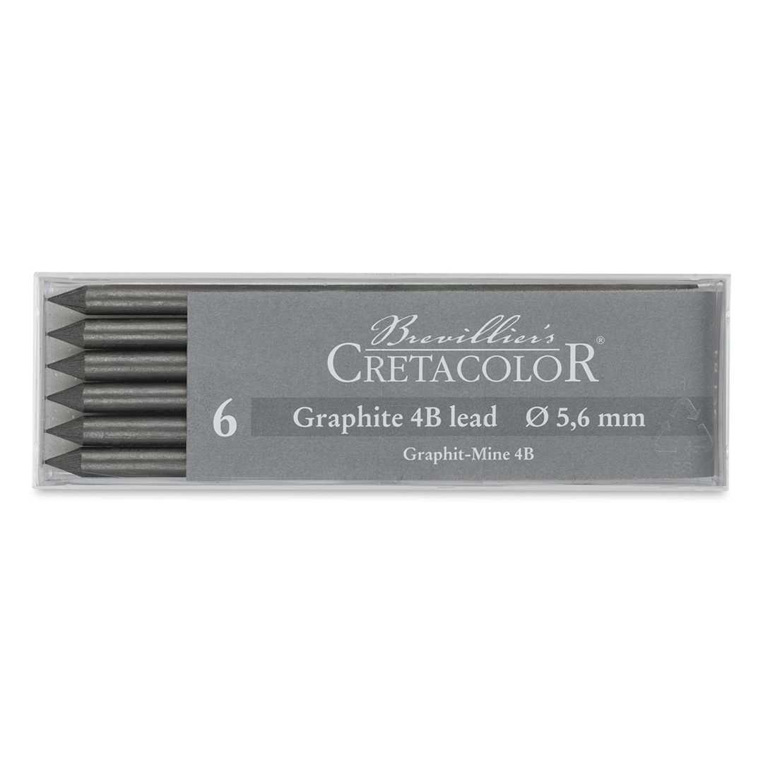 Open in modal - Cretacolor Leads - Graphite, 4B, Box of 6