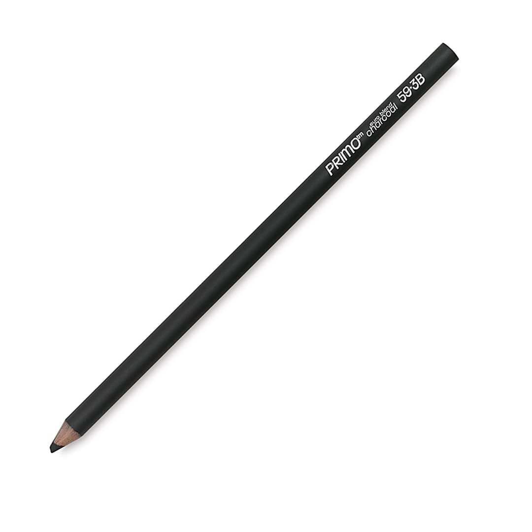 Open in modal - General's Primo Euro Blend Charcoal - Extra Soft, 3B pencil 