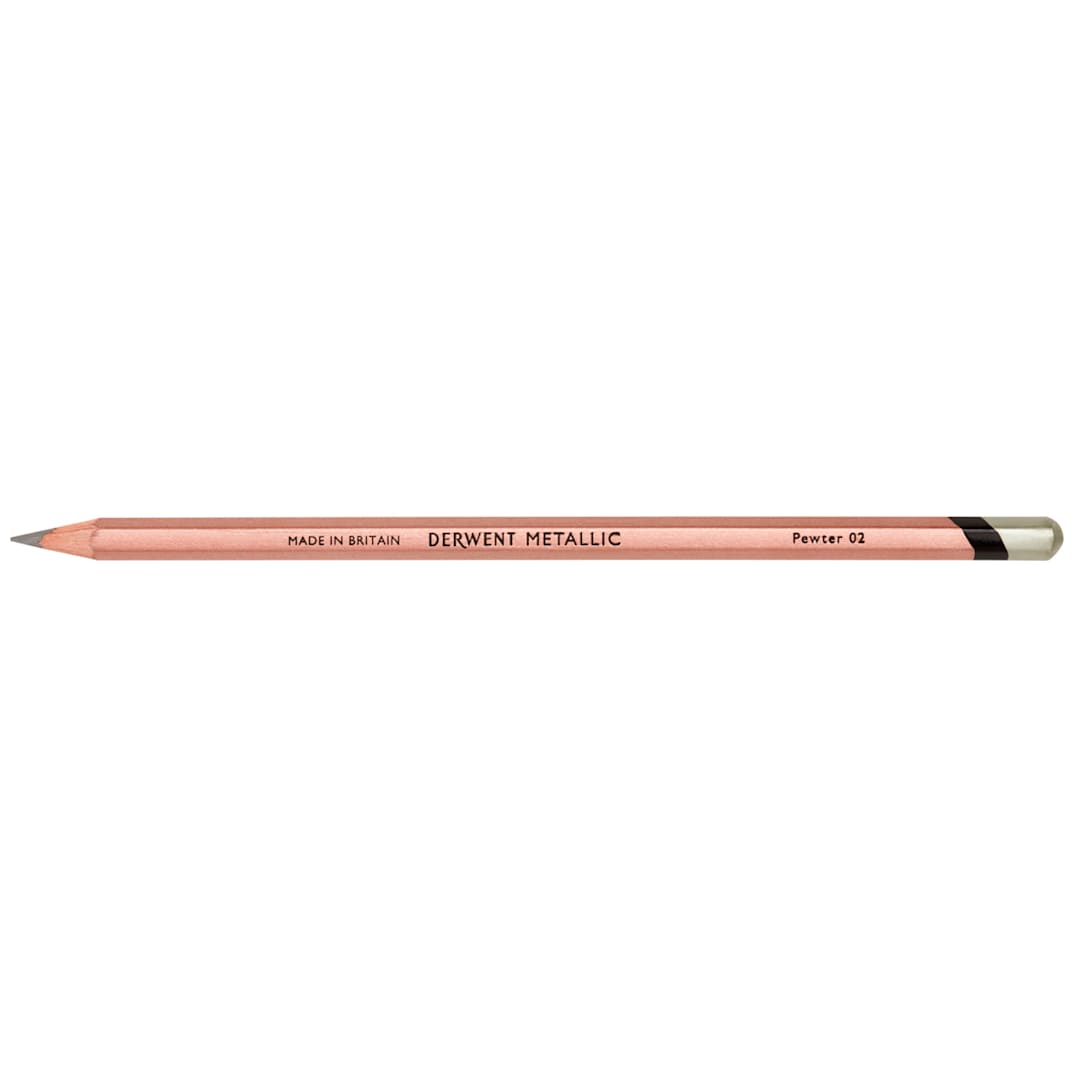 Open in modal - Water-Soluble Metallic Pencils Pewter
