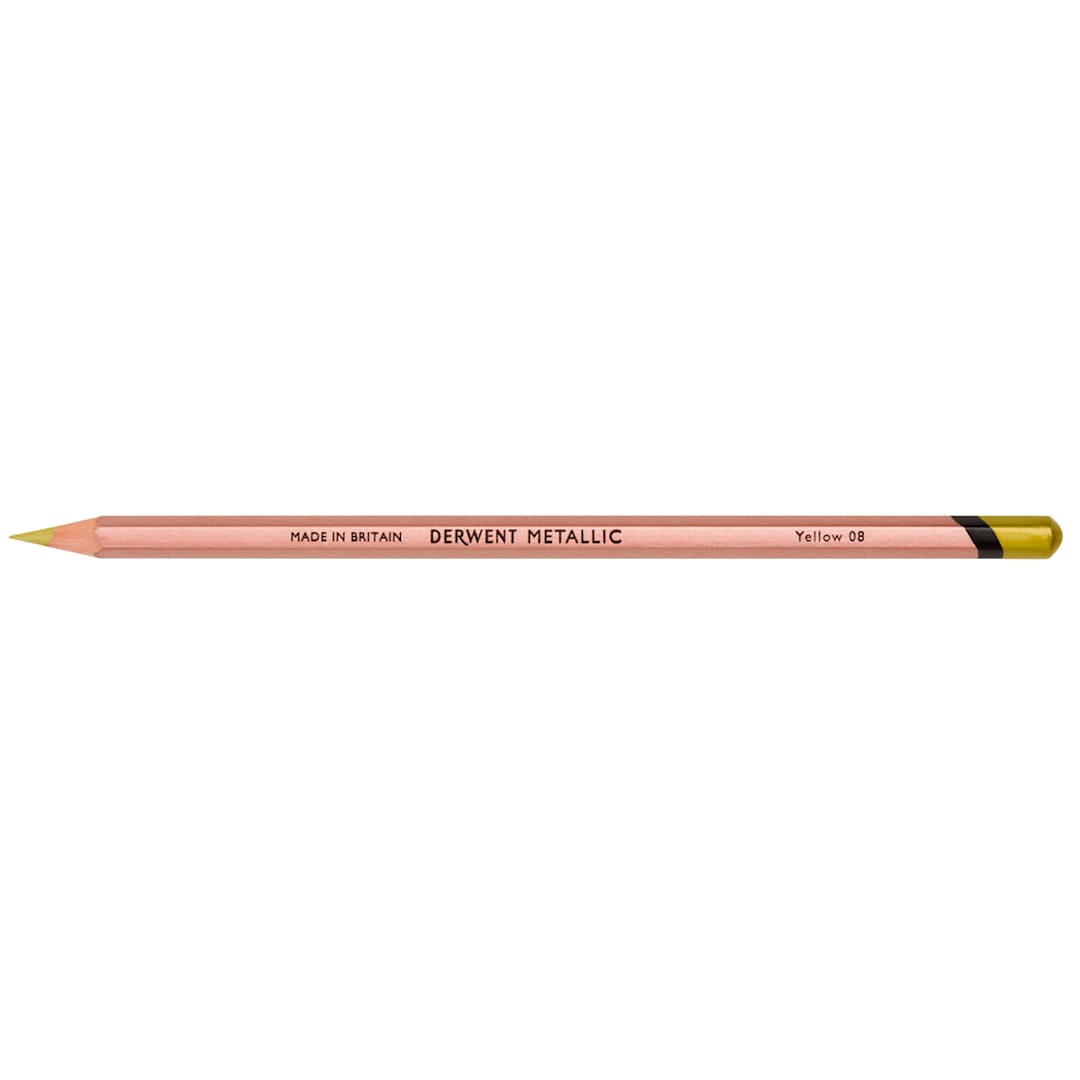 Open in modal - Water-Soluble Metallic Pencils Yellow