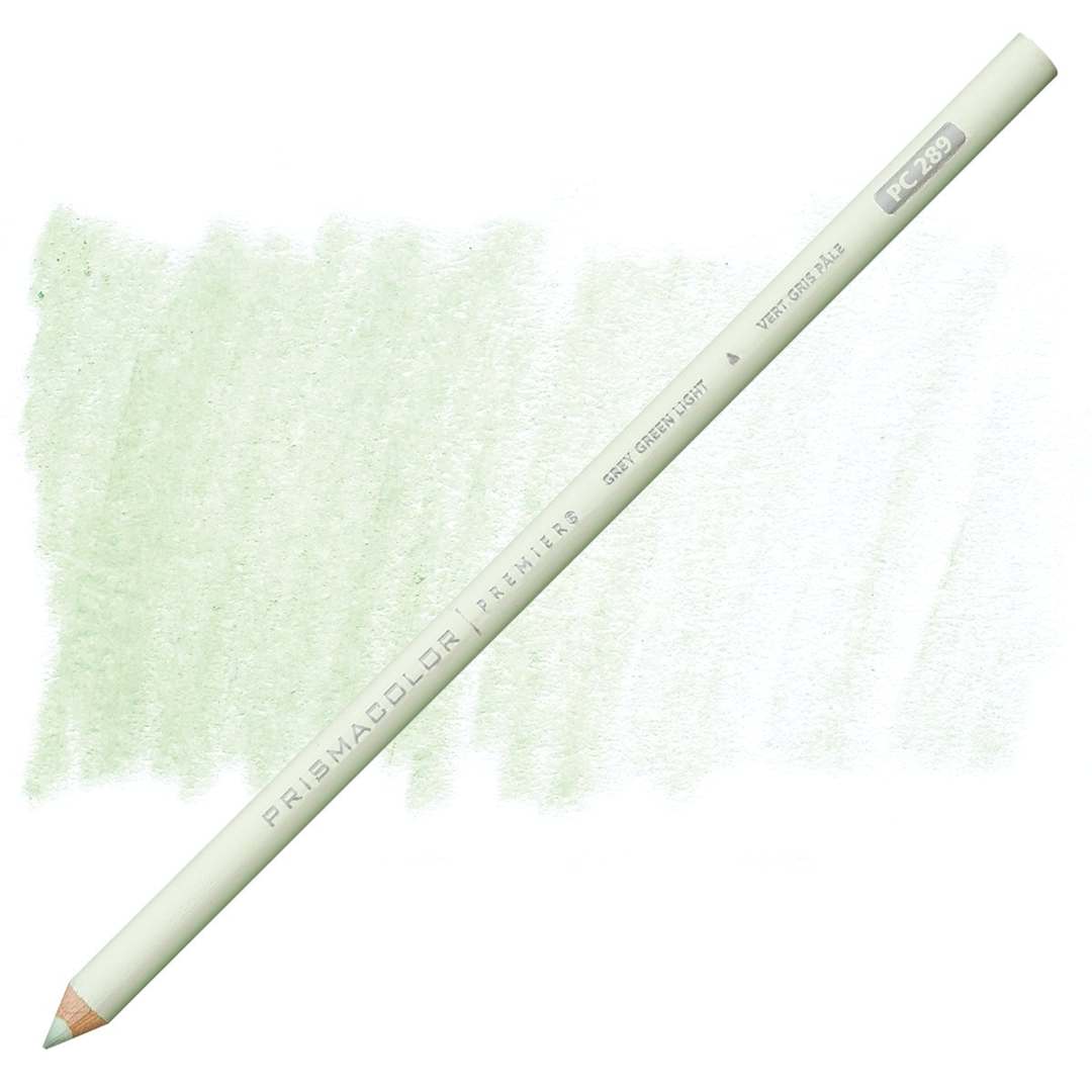Open in modal - Prismacolor Premier Colored Pencil - Grey Green Light pencil and swatch