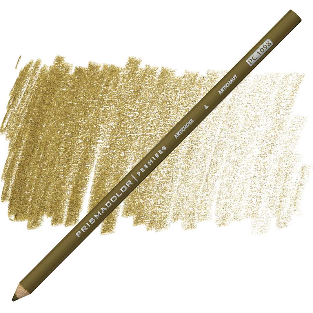 Open in modal - Prismacolor Premier Colored Pencil  - Artichoke pencil and swatch