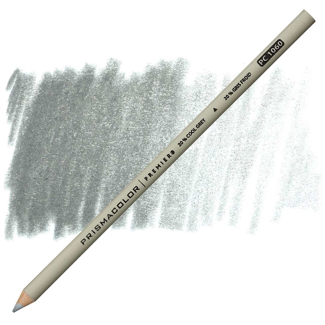 Open in modal - Prismacolor Premier Colored Pencil  - Cool Grey 30% pencil and swatch