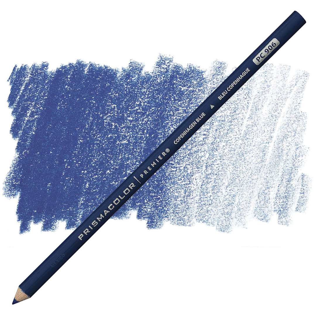 Open in modal - Prismacolor Premier Colored Pencil  - Copenhagen Blue pencil and swatch