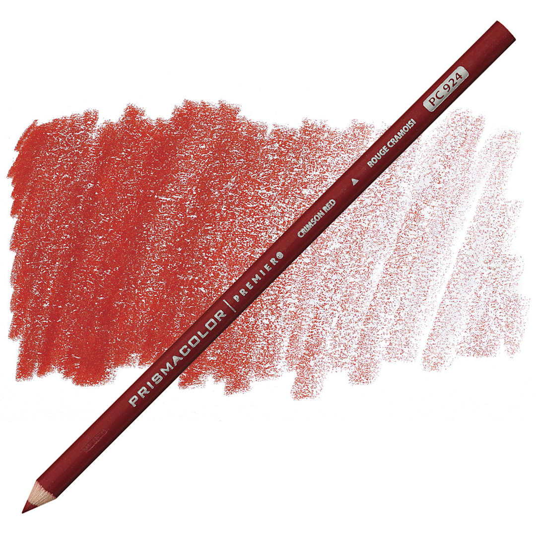 Open in modal - Prismacolor Premier Colored Pencil - Crimson Red pencil and swatch
