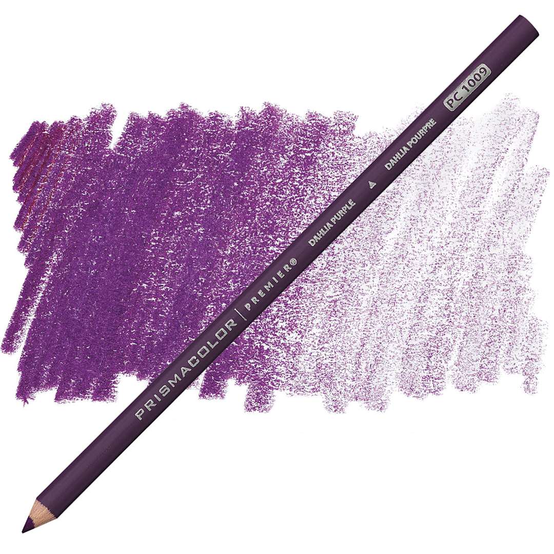 Open in modal - Prismacolor Premier Colored Pencil  - Dahlia Purple pencil and swatch