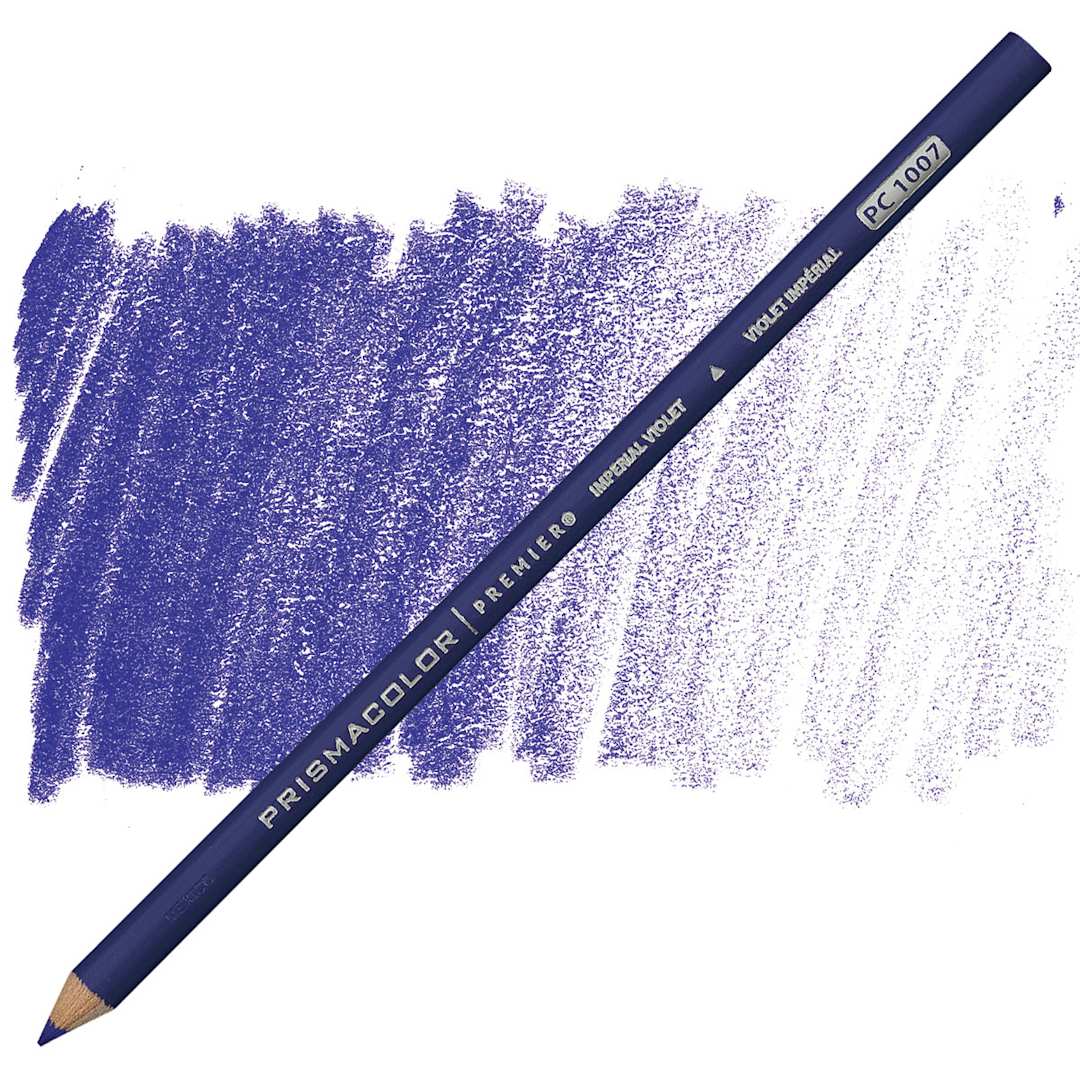 Open in modal - Prismacolor Premier Colored Pencil  - Imperial Violet pencil and swatch