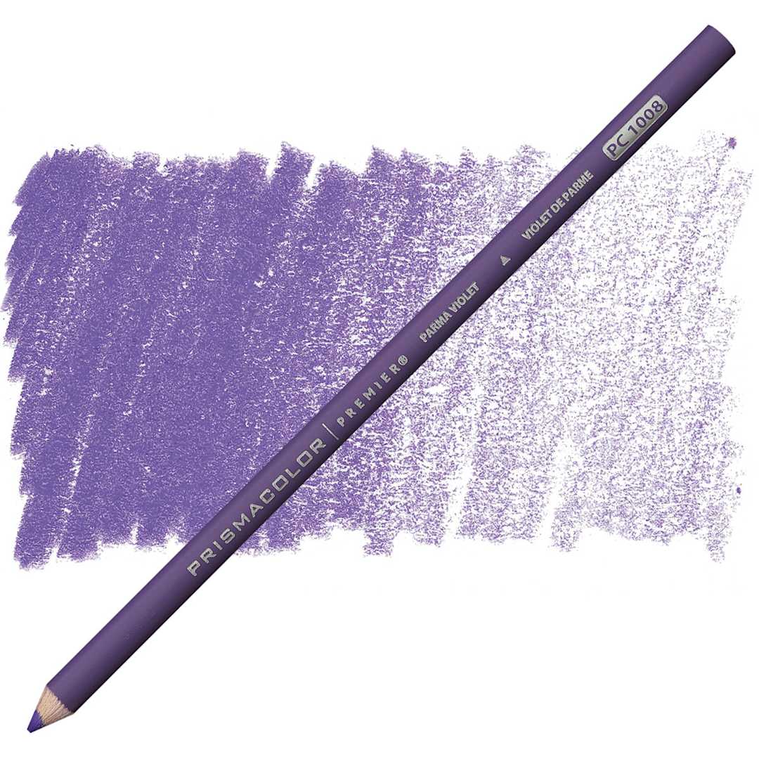 Open in modal - Prismacolor Premier Colored Pencil  - Parma Violet pencil and swatch