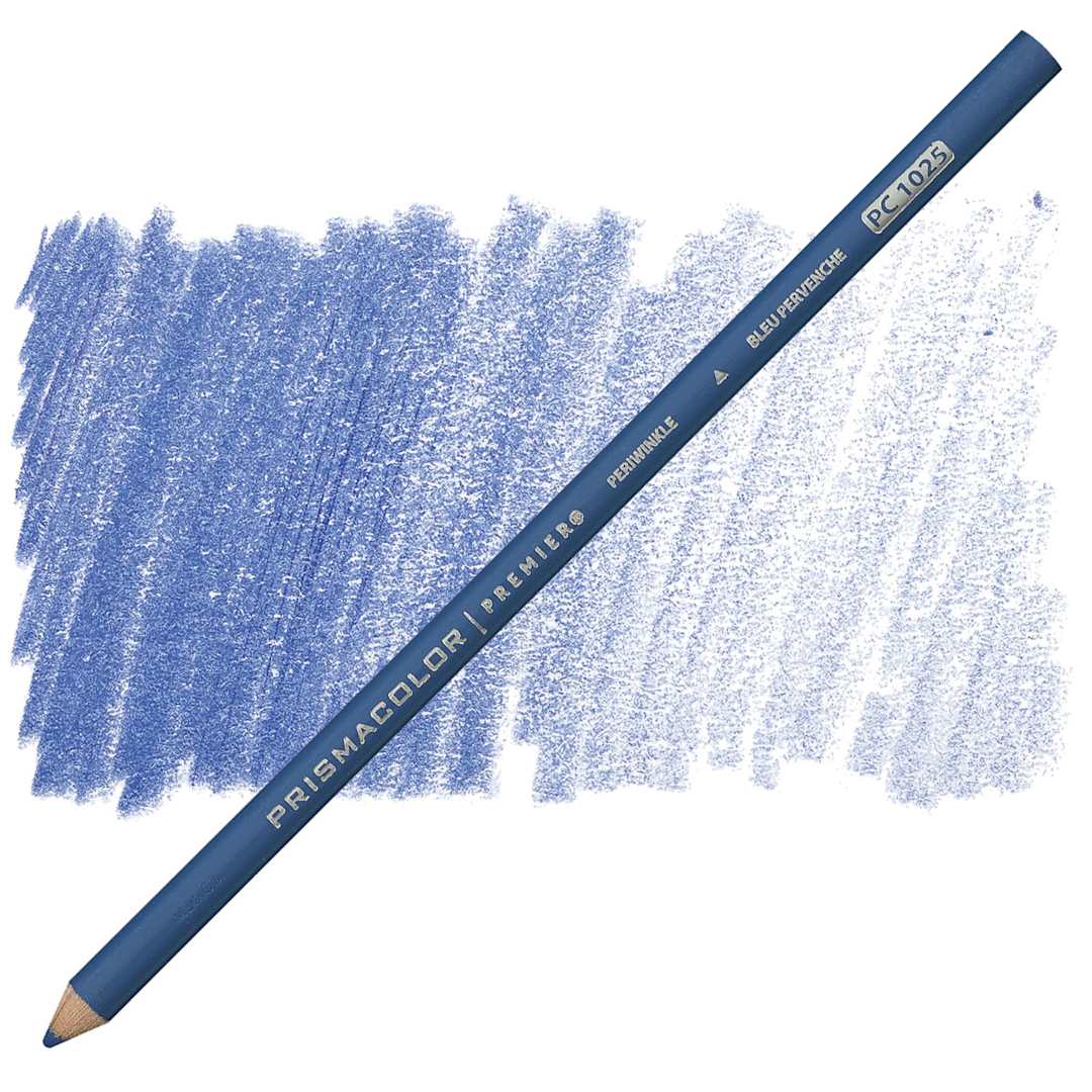 Open in modal - Prismacolor Premier Colored Pencil - Periwinkle pencil and swatch
