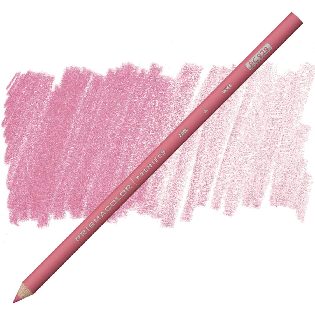 Open in modal - Prismacolor Premier Colored Pencil - Pink pencil and swatch