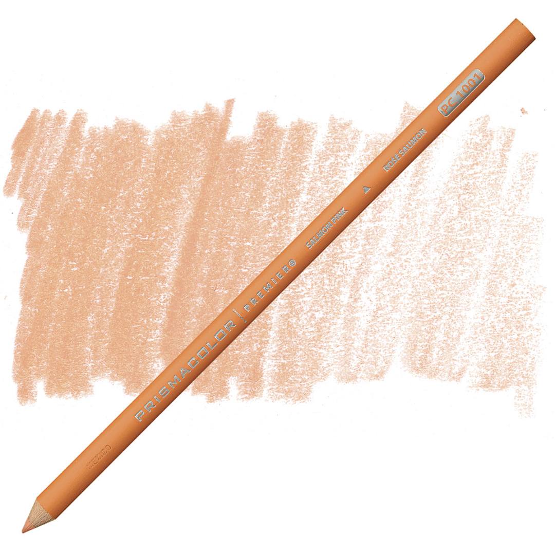 Open in modal - Prismacolor Premier Colored Pencil - Salmon Pink pencil and swatch
