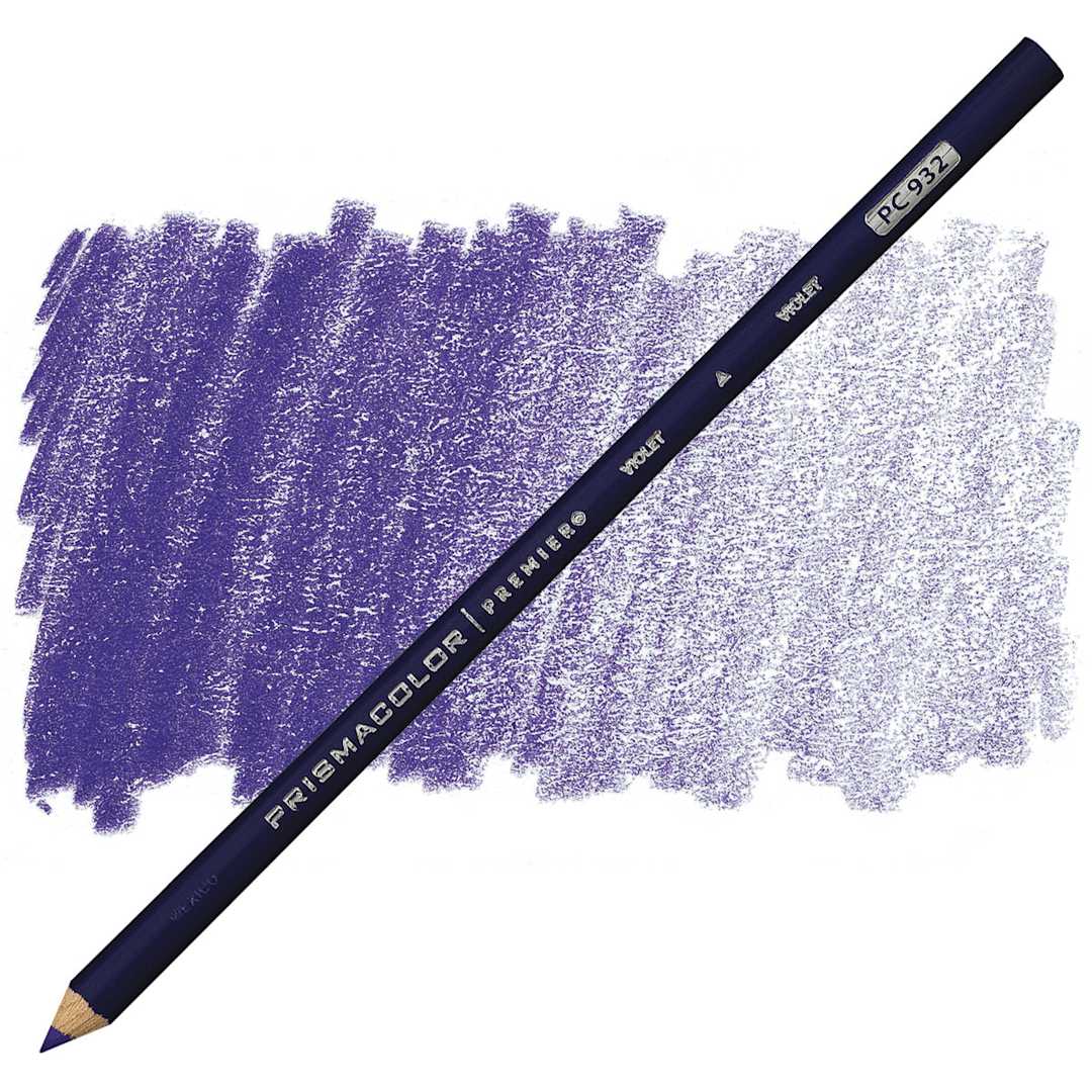 Open in modal - Prismacolor Premier Colored Pencil - Violet pencil and swatch