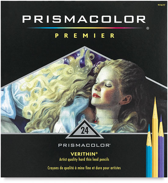 Open in modal - Prismacolor Verithin Pencils - Set of 24, front cover