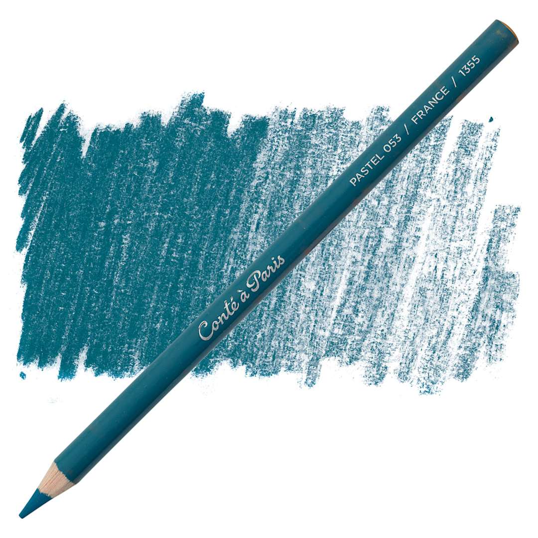 Open in modal - Conté à Paris Pastel Pencil - Payne's Gray pencil and swatch