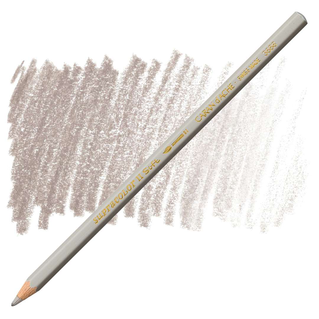 Open in modal - Caran d'Ache Supracolor Soft Aquarelle Pencil - Beige pencil and swatch