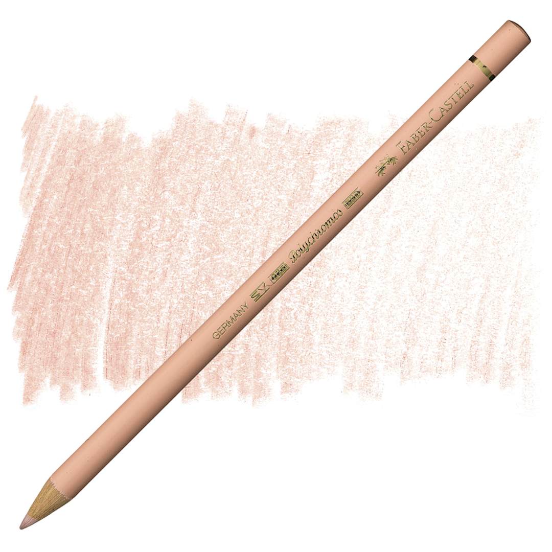 Open in modal - Faber-Castell Polychromos Pencil - Beige Red pencil and swatch