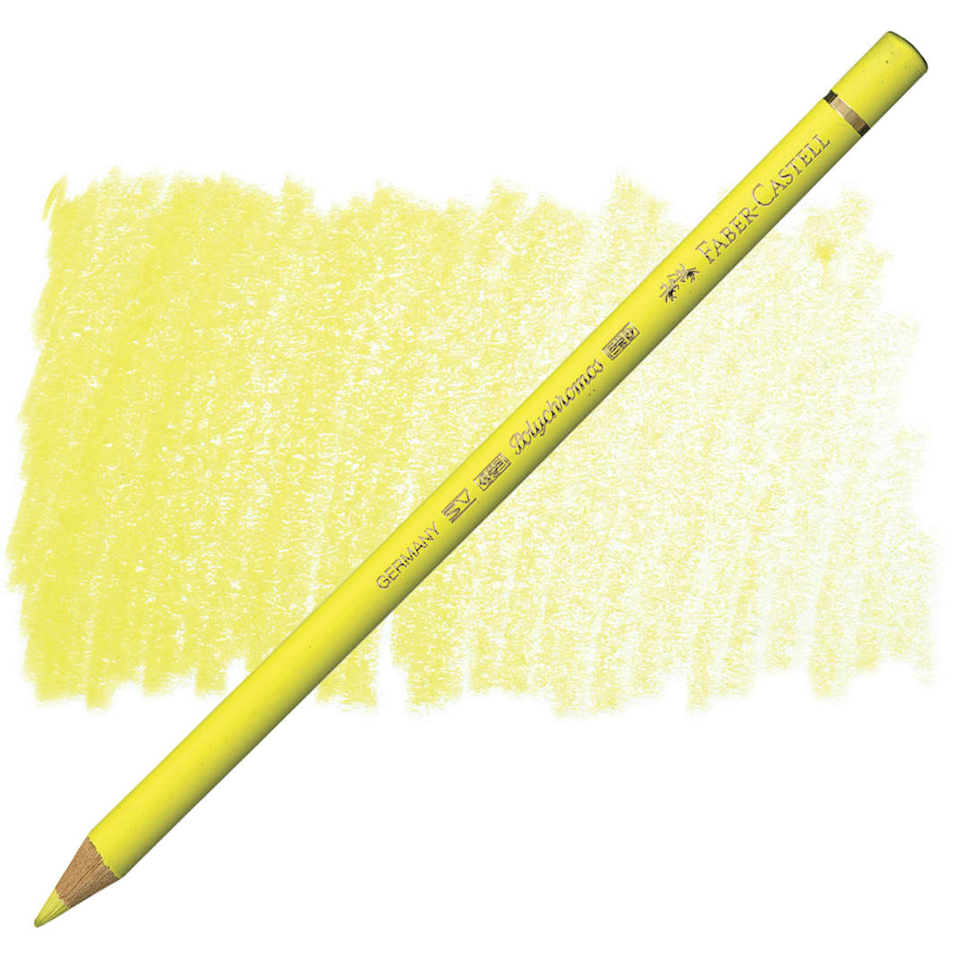 Open in modal - Faber-Castell Polychromos Pencil - Light Yellow Glaze pencil and swatch