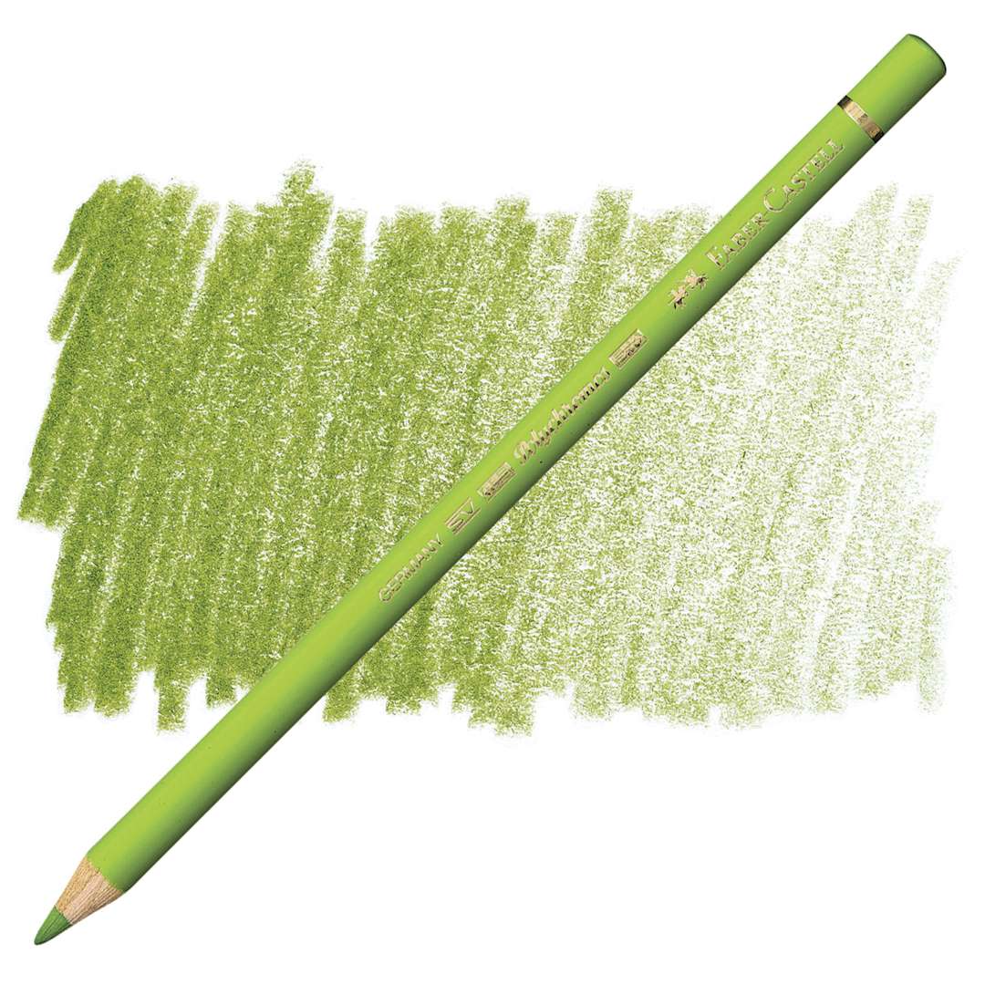 Open in modal - Faber-Castell Polychromos Pencil - May Green pencil and swatch