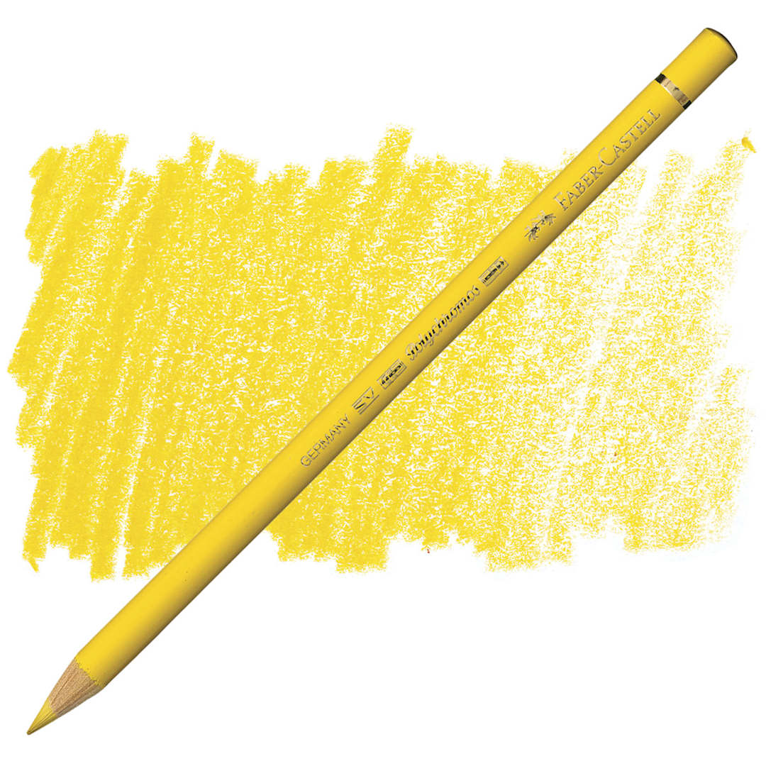 Open in modal - Faber-Castell Polychromos Pencil - Naples Yellow pencil and swatch
