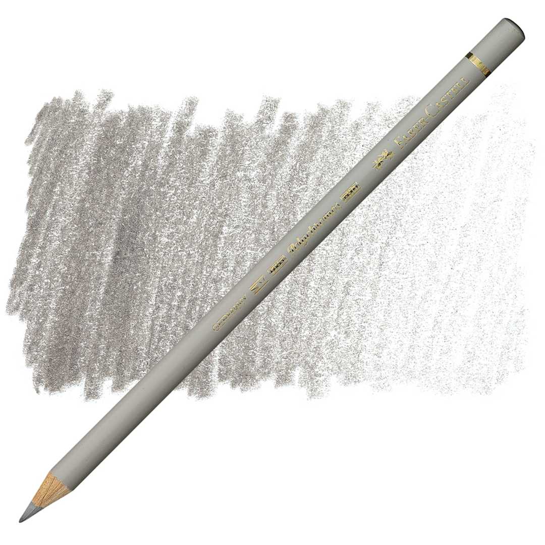 Open in modal - Faber-Castell Polychromos Pencil - Warm Gray III pencil and swatch