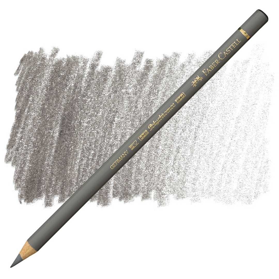 Open in modal - Faber-Castell Polychromos Pencil - Warm Gray IV pencil and swatch