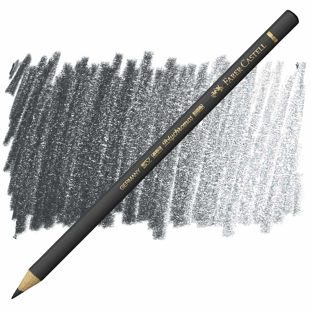 Open in modal - Faber-Castell Polychromos Pencil - Warm Gray VI pencil and swatch