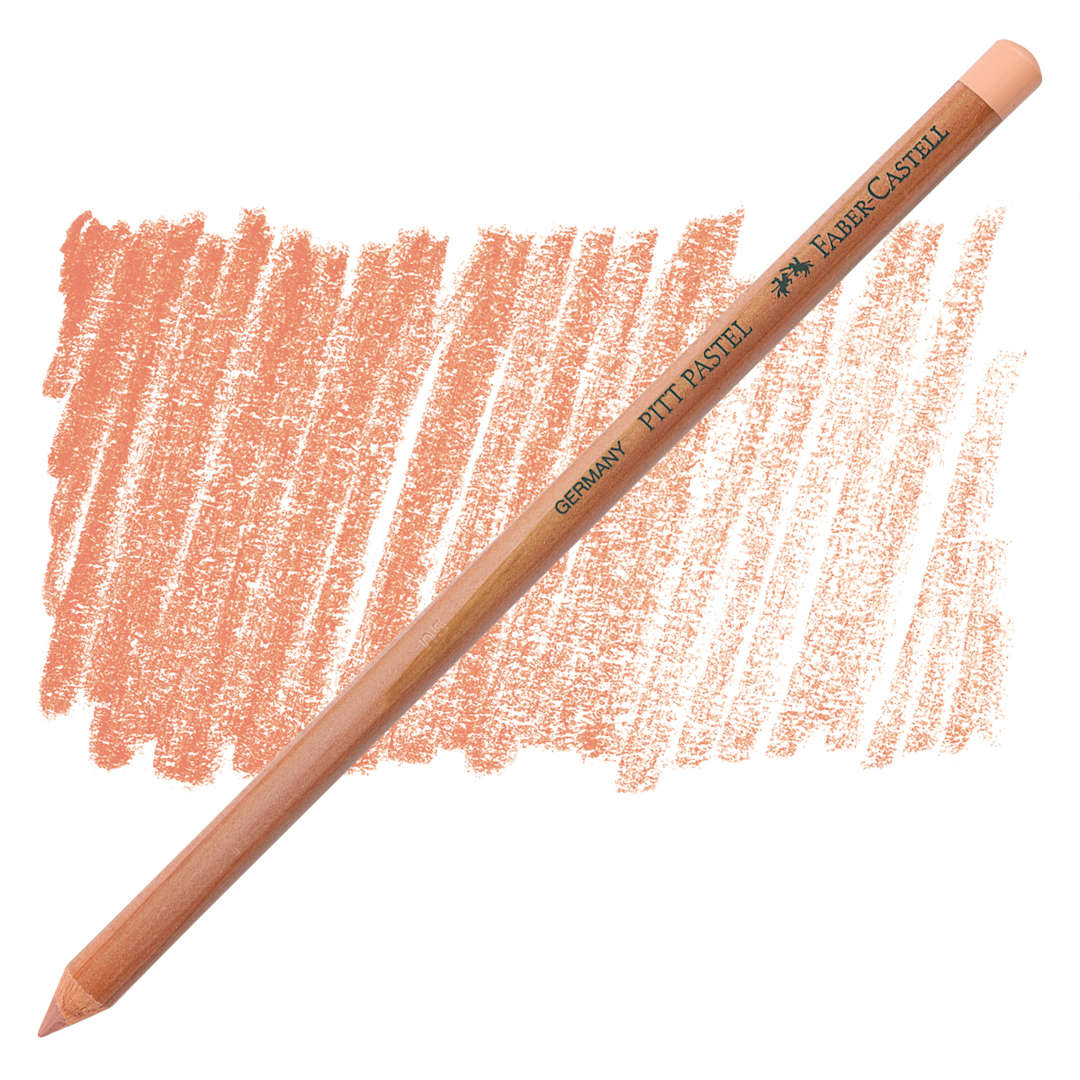 Open in modal - Faber-Castell Pitt Pastel Pencil - Beige Red - Light Flesh pencil and swatch