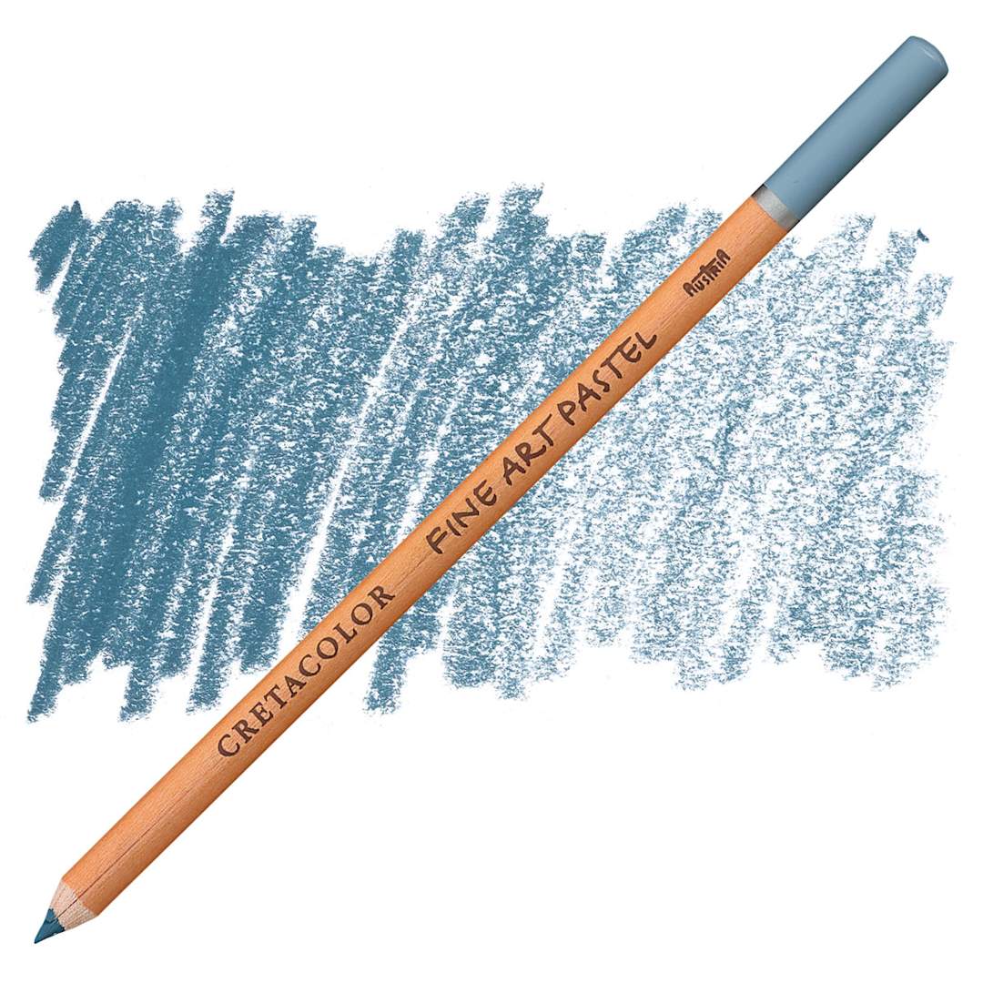 Open in modal - Cretacolor Fine Art Pastel Pencil - Blue Gray pencil and swatch