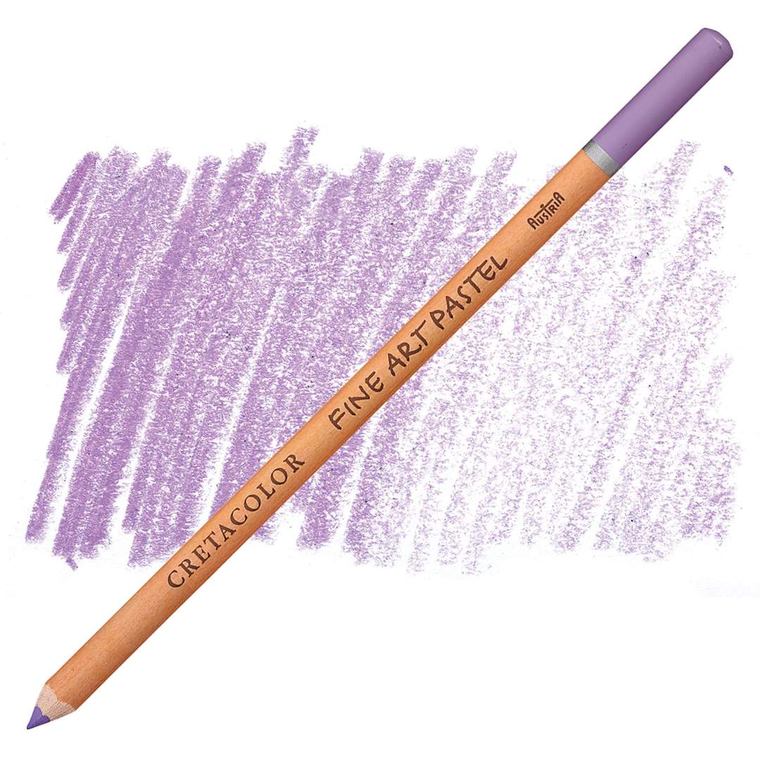 Open in modal - Cretacolor Fine Art Pastel Pencil - Bluish Purple pencil and swatch