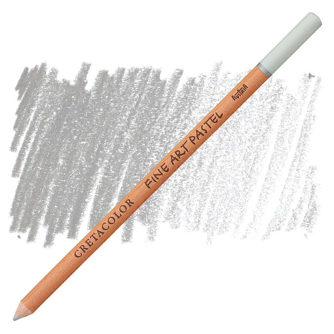 Open in modal - Cretacolor Fine Art Pastel Pencil - Cloud Gray pencil and swatch