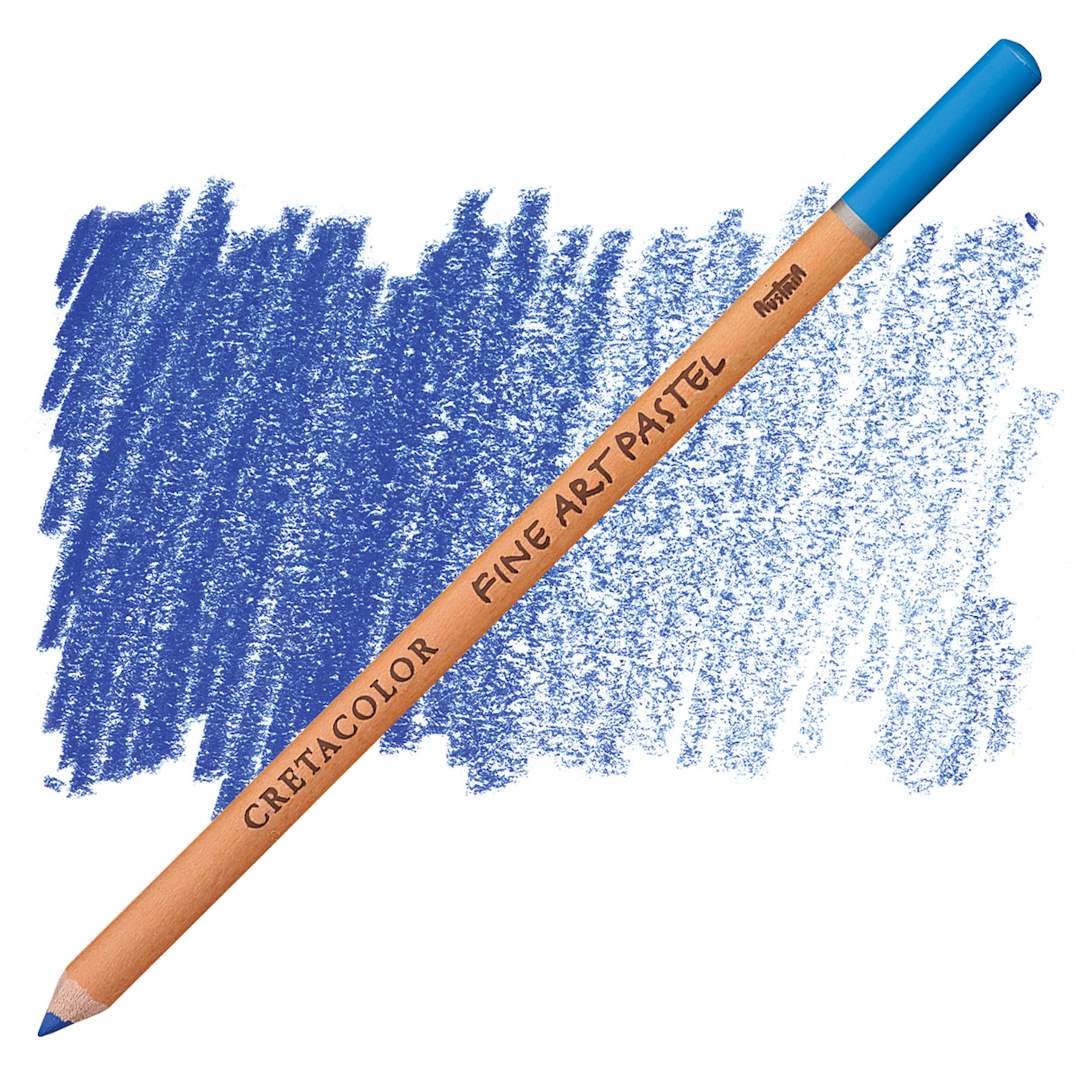 Open in modal - Cretacolor Fine Art Pastel Pencil - Delft Blue pencil and swatch