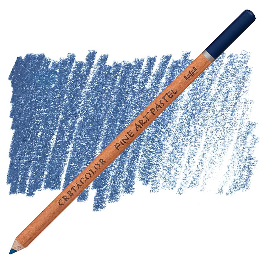 Open in modal - Cretacolor Fine Art Pastel Pencil - Indigo pencil and swatch