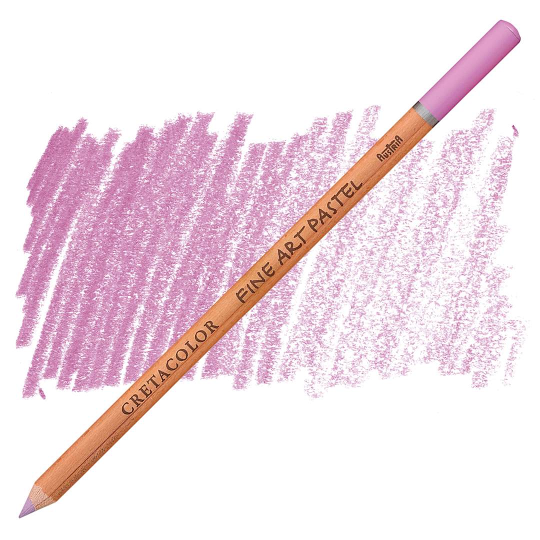 Open in modal - Cretacolor Fine Art Pastel Pencil - Light Old Rose pencil and swatch
