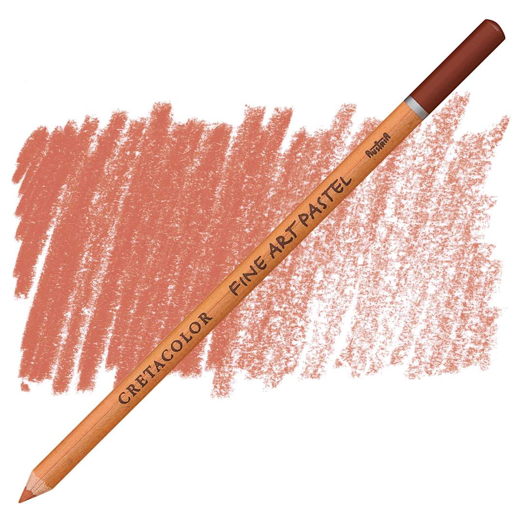 Open in modal - Cretacolor Fine Art Pastel Pencil - Light Sanguine pencil and swatch