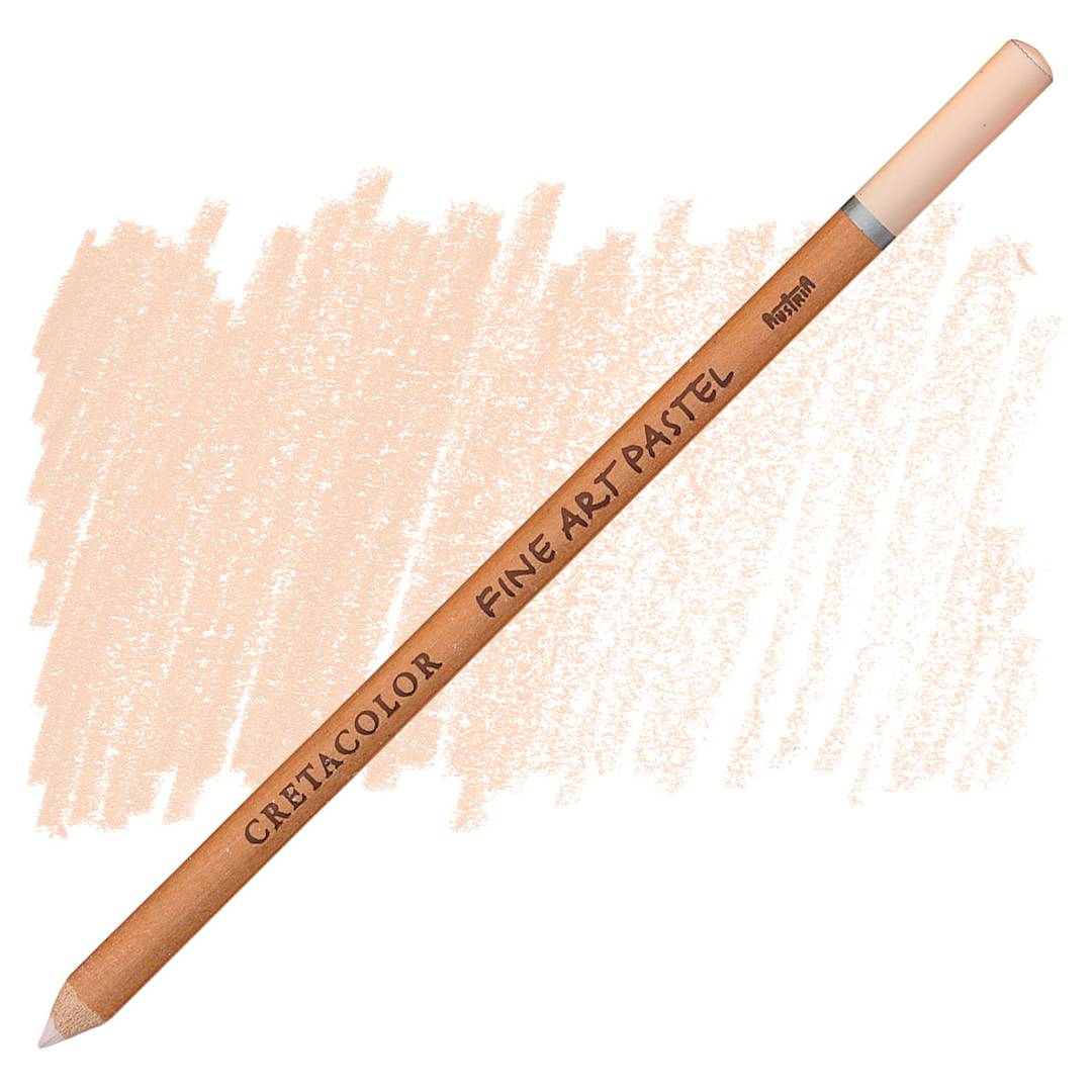 Open in modal - Cretacolor Fine Art Pastel Pencil - Light Tan pencil and swatch