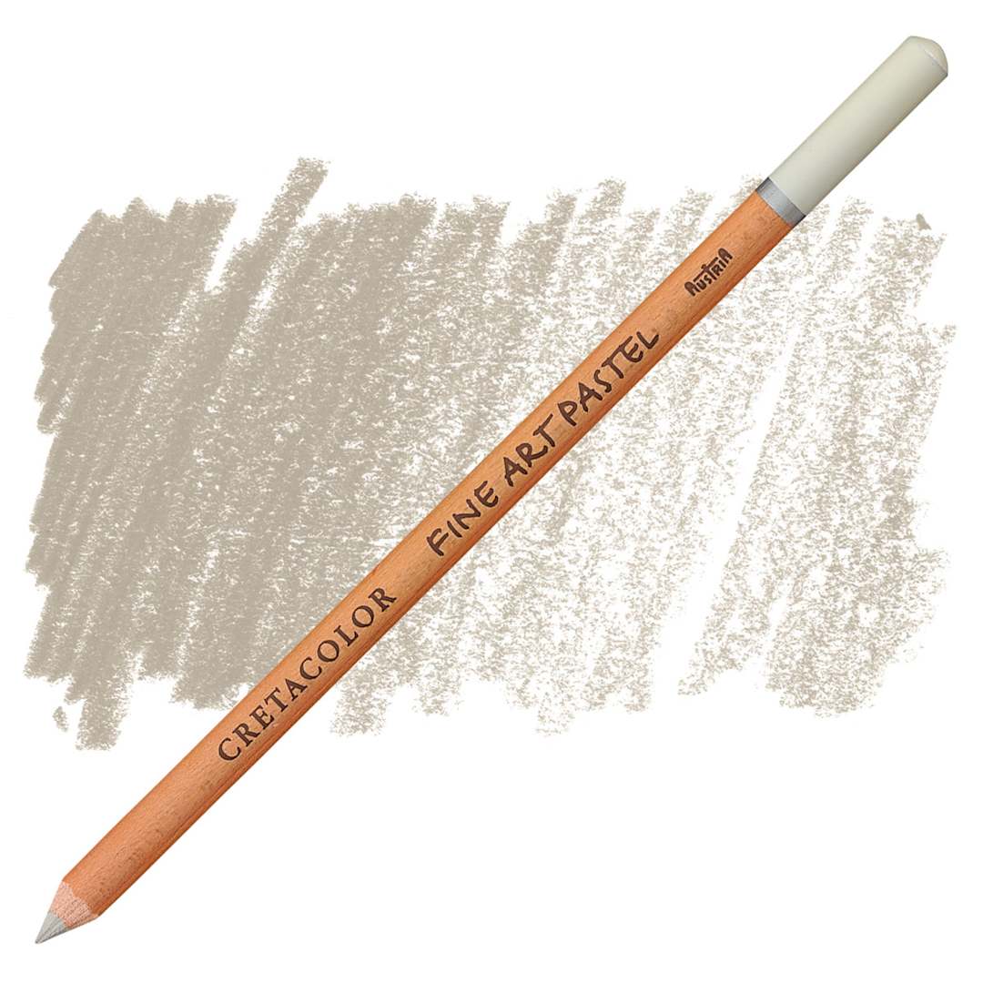 Open in modal - Cretacolor Fine Art Pastel Pencil - White Gray pencil and swatch