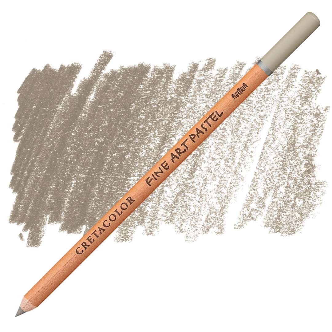 Open in modal - Cretacolor Fine Art Pastel Pencil - Yellow Gray pencil and swatch