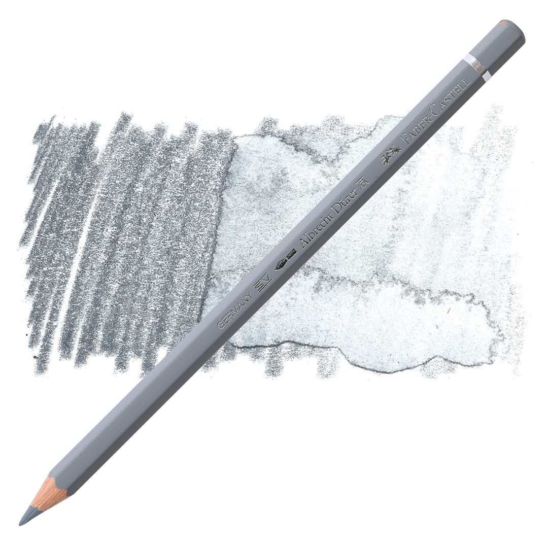 Open in modal - Faber-Castell Albrecht Durer Watercolor Pencil - Cold Gray III pencil and swatch