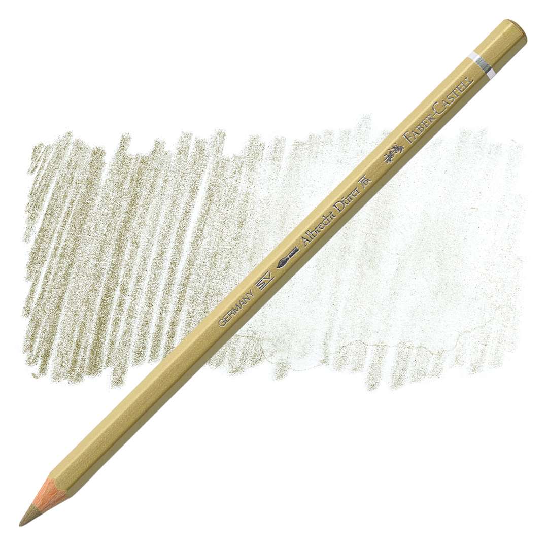 Open in modal - Faber-Castell Albrecht Durer Watercolor Pencil - Gold pencil and swatch