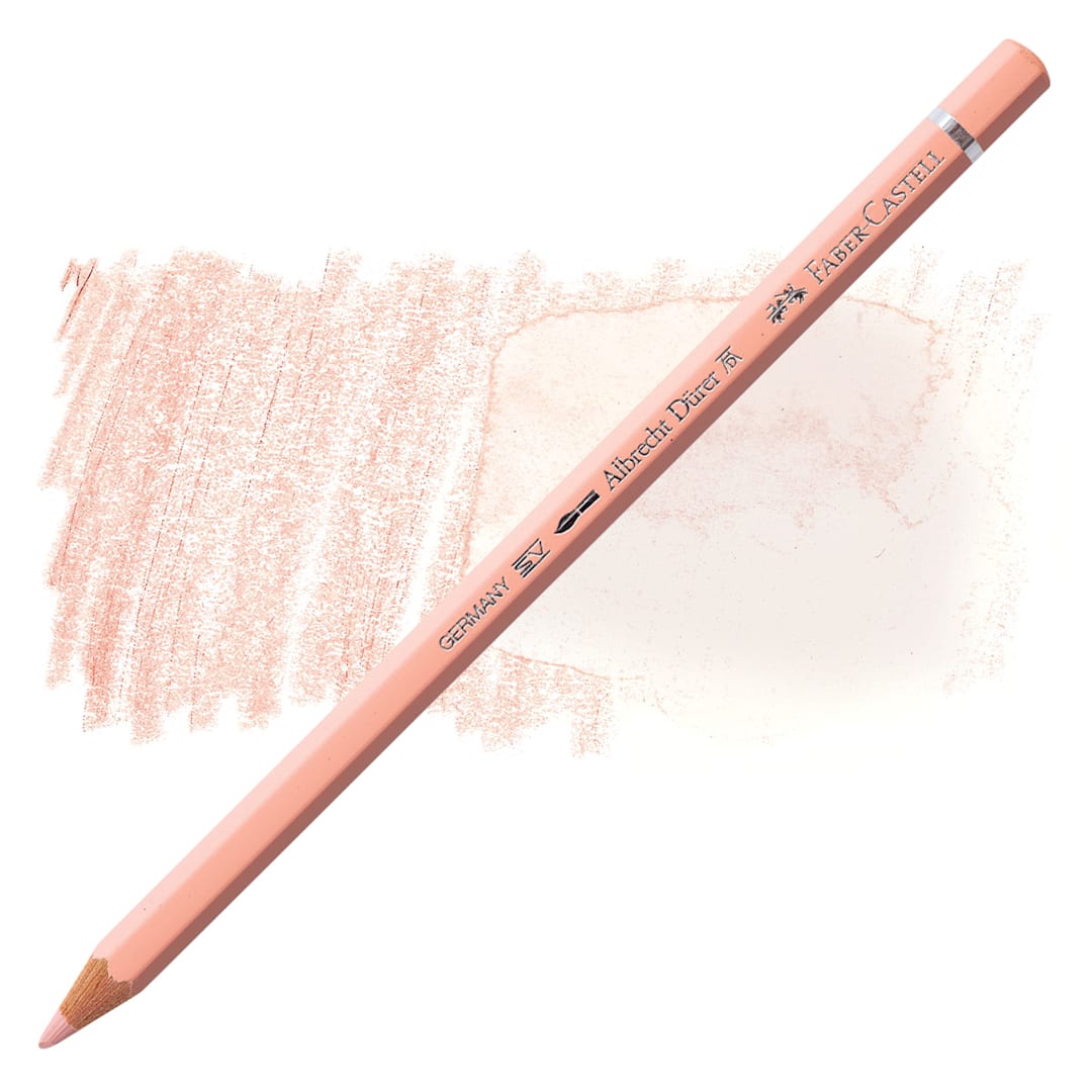 Open in modal - Faber-Castell Albrecht Durer Watercolor Pencil - Beige Red pencil and swatch