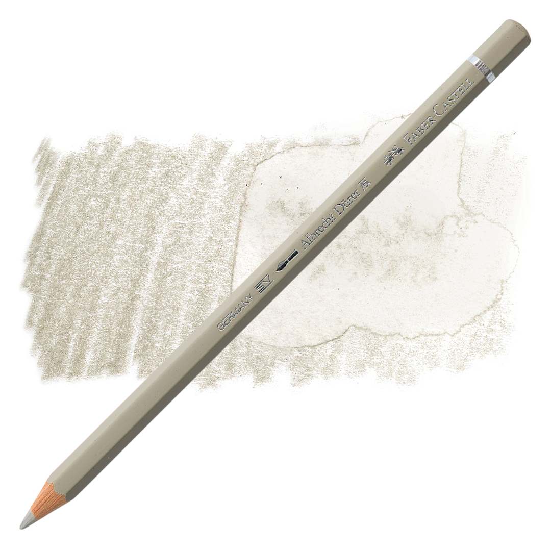 Open in modal - Faber-Castell Albrecht Durer Watercolor Pencil - Warm Gray II pencil and swatch