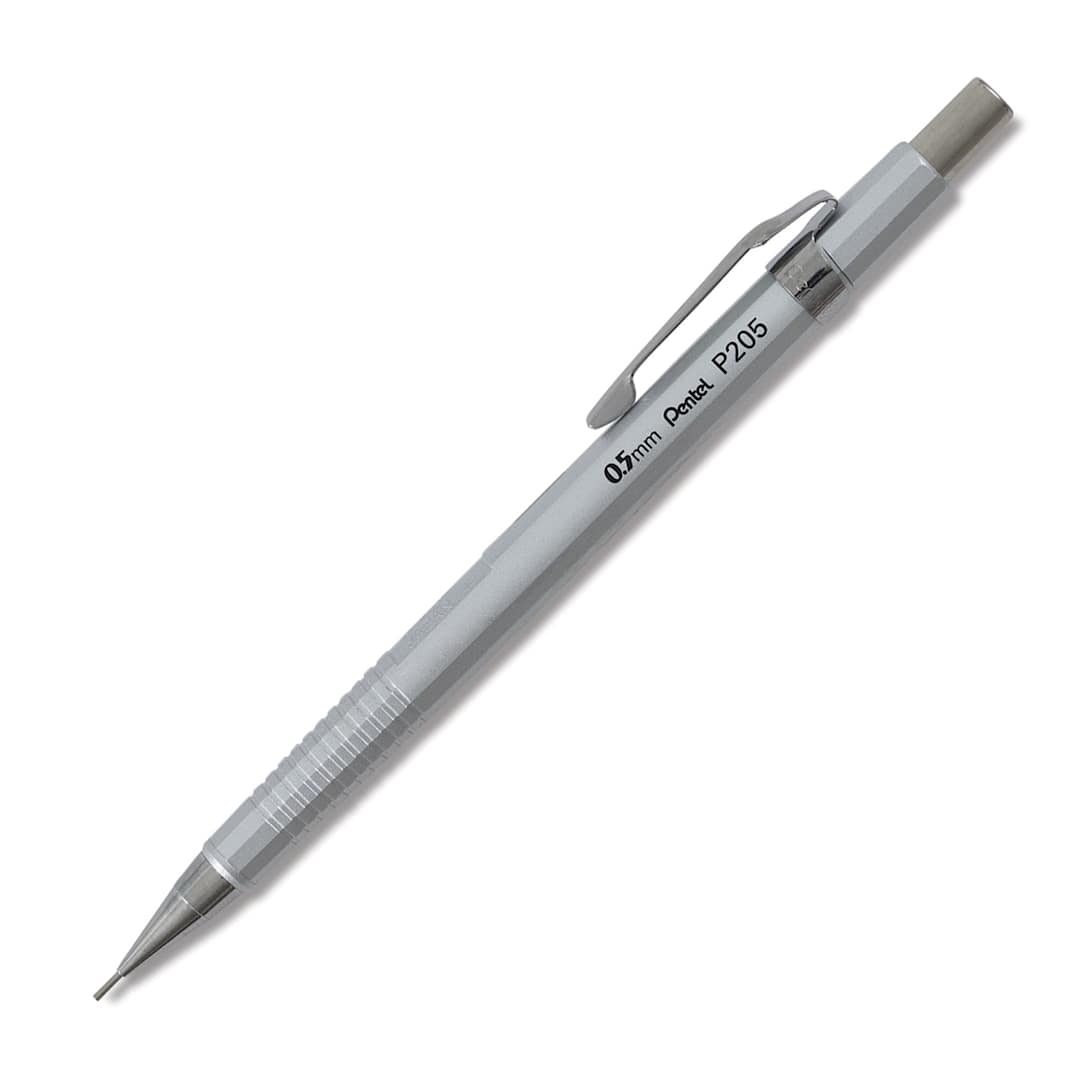 Open in modal - Mechancial Pencil, Metallic Silver
