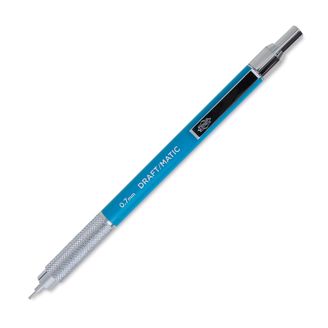 Open in modal - Alvin Draft/Matic Drafting Pencil - 0.7 mm Tip, Blue front
