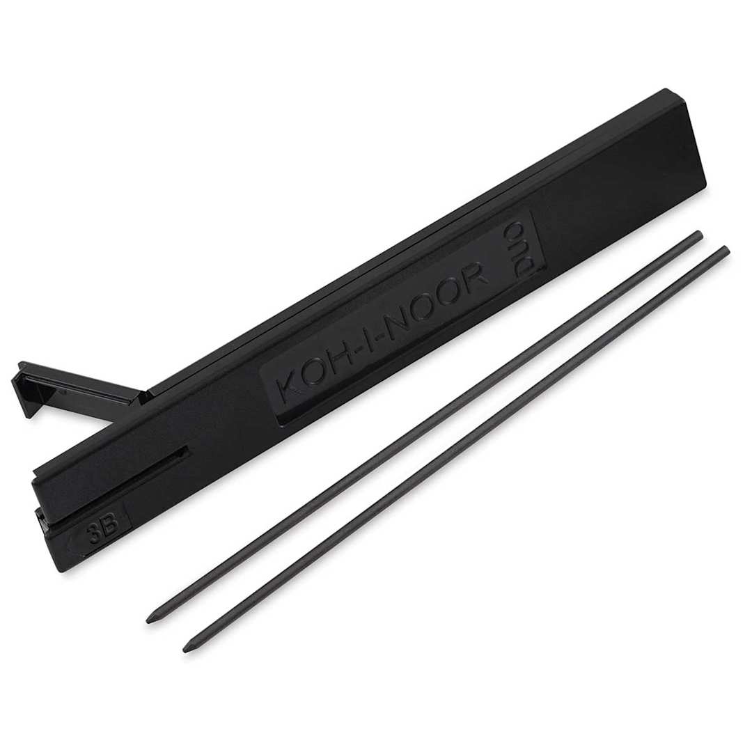 Open in modal - Koh-I-Noor Lead Refill - 3B, Pkg of 2, leads outside of the packaging