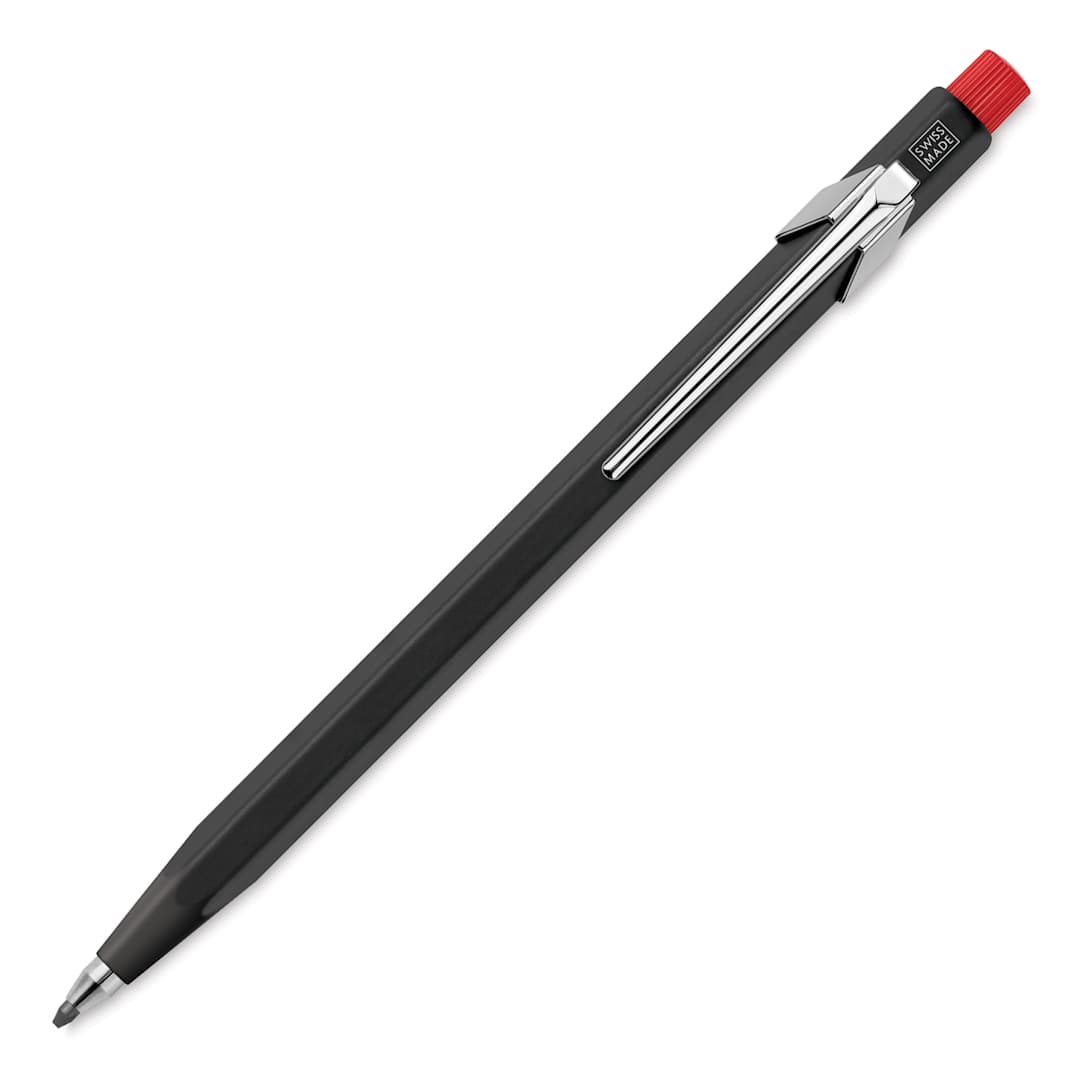 Open in modal - Caran d'Ache Fixpencil - 3 mm, mechanical pencil with Red cap (color randomly selected)