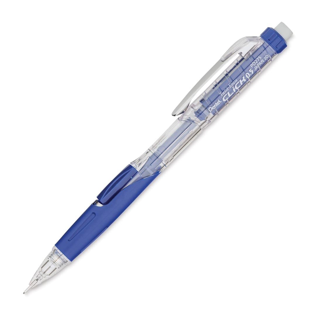 Open in modal - Pentel Twist-Erase Click Mechanical Pencil - 0.5 mm, Blue