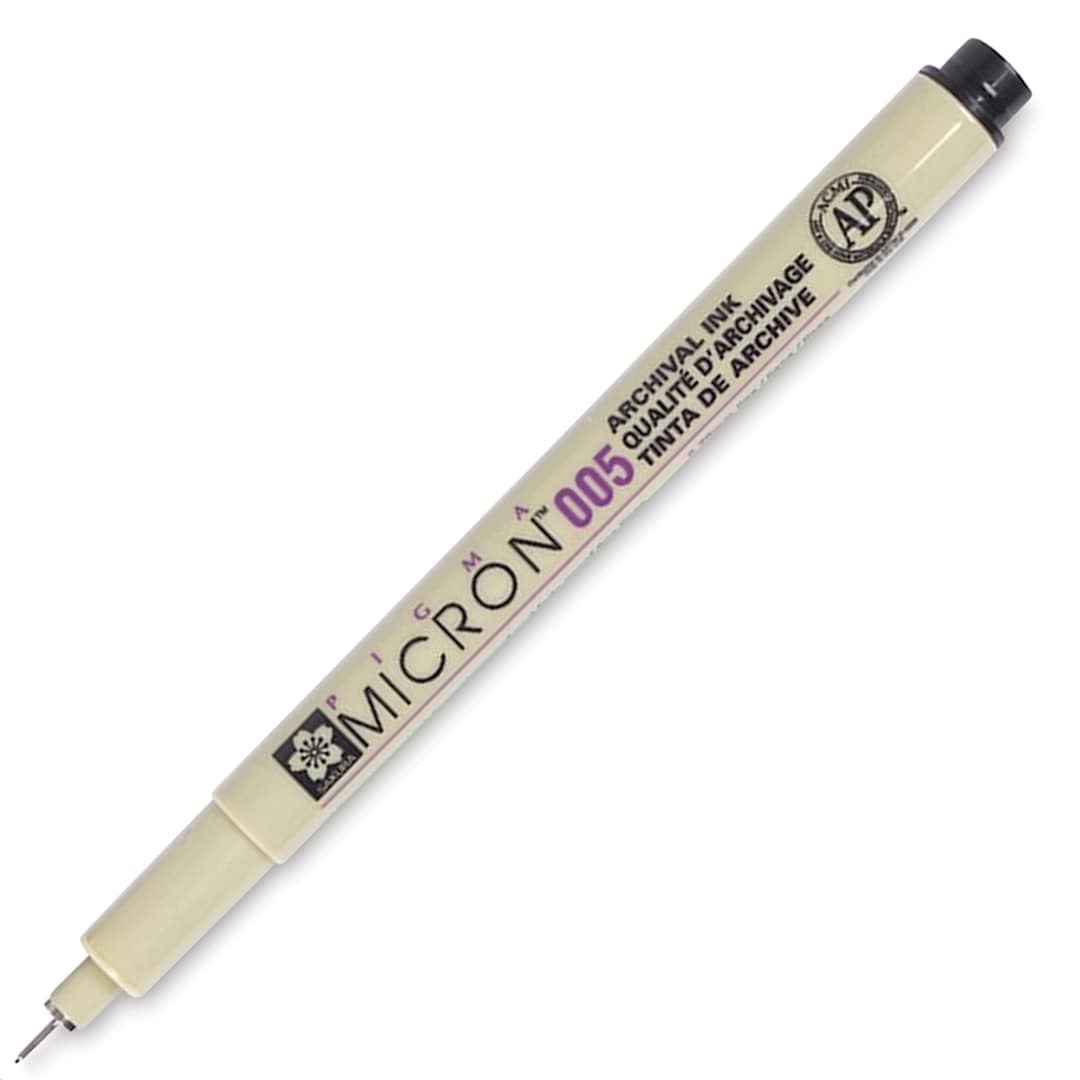 Open in modal - Sakura Pigma Micron Pen - Black, 005