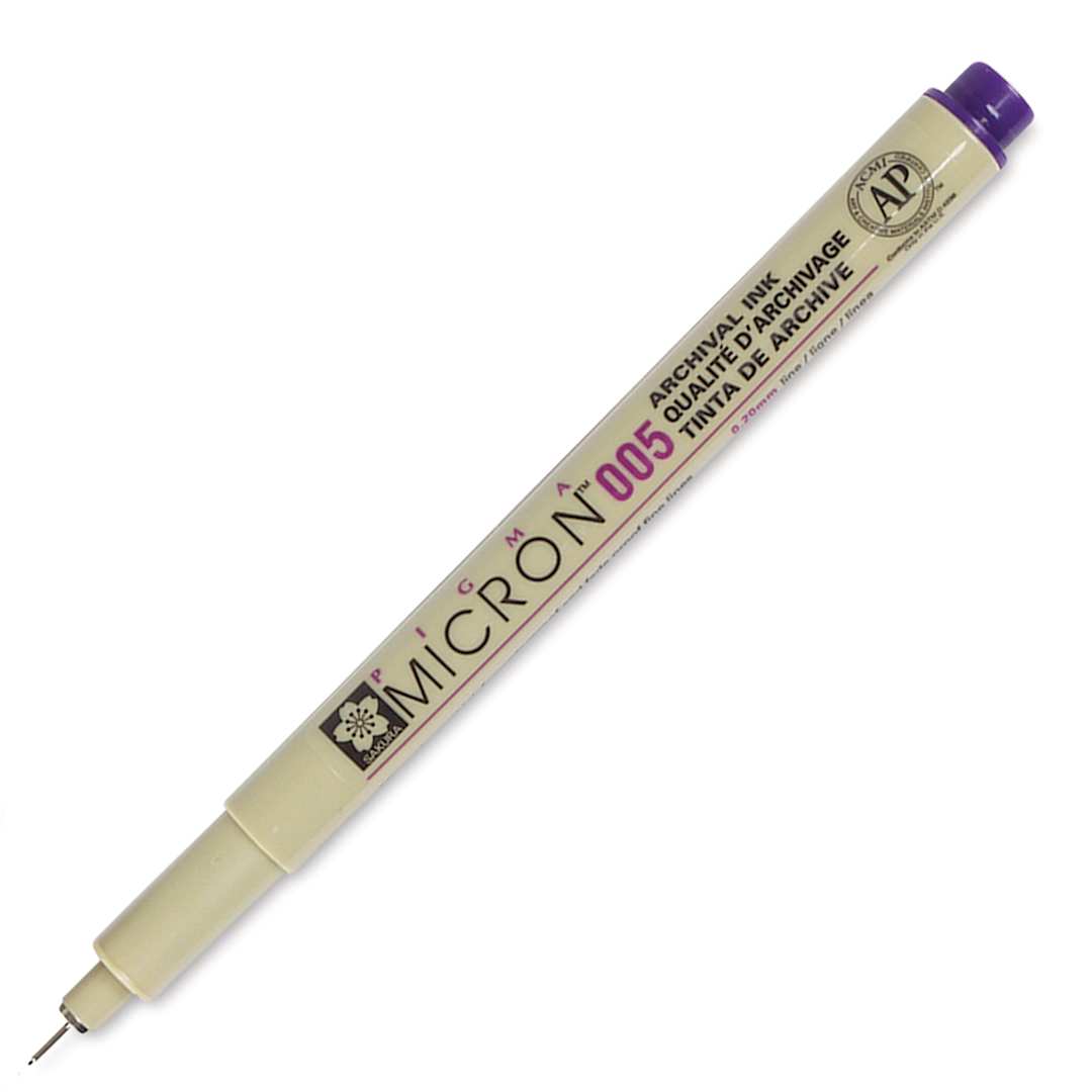 Open in modal - Sakura Pigma Micron Pen - Purple, 005