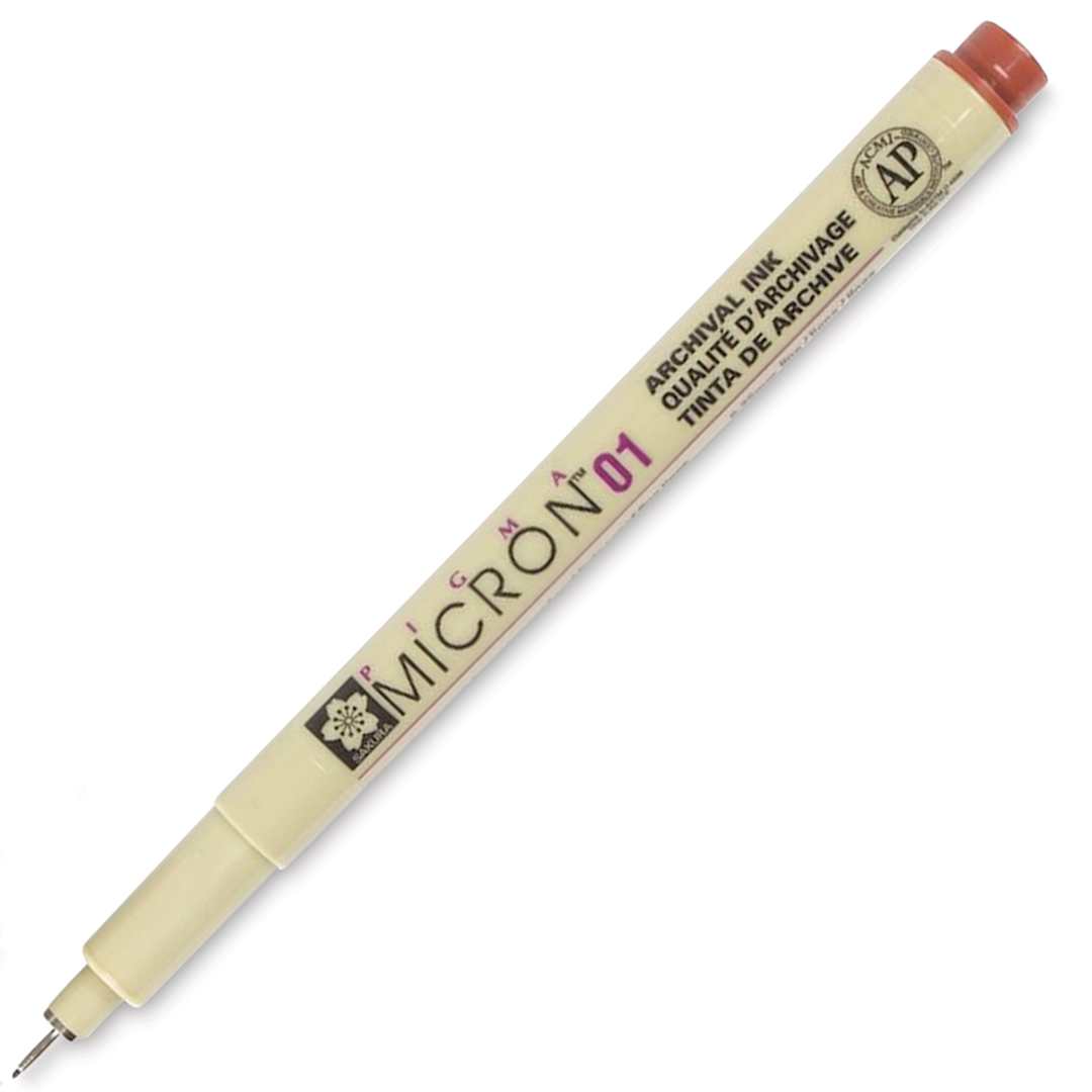 Open in modal - Sakura Pigma Micron Pen - Brown, 01